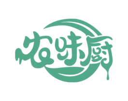 农味厨 商标图样