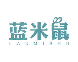 蓝米鼠 商标图样