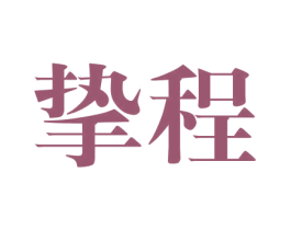 挚程 商标图样
