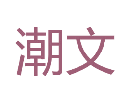 潮文 商标图样