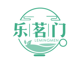 乐|茗|门 商标图样