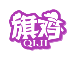 旗鸡 商标图样