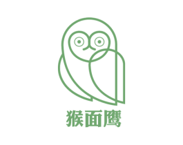 猴面鹰 商标图样