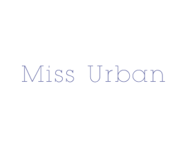 MISS URBAN 商标图样