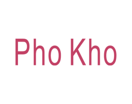 PHO KHO 商标图样