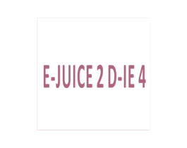 E-JUICE 2D-IE 4 商标图样