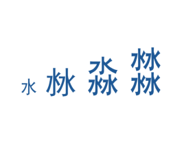 水沝淼㵘 商标图样