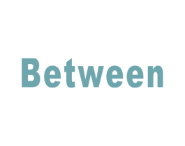BETWEEN 商标图样