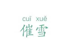 催雪 商标图样