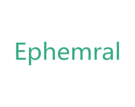 EPHEMRAL 商标图样