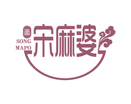 宋麻婆 面 商标图样