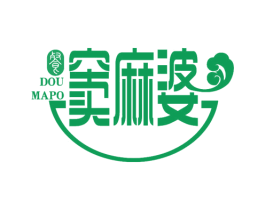窦麻婆 餐 商标图样