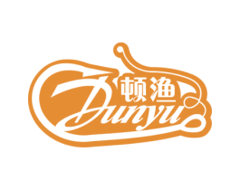 顿渔 商标图样