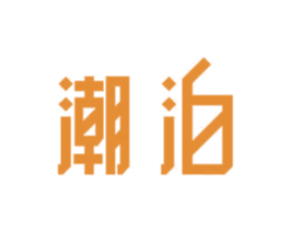 潮泊 商标图样