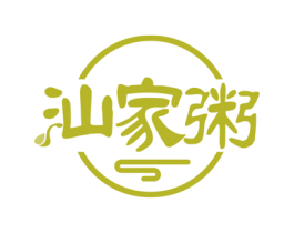 汕家粥 商标图样