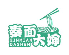 秦面大婶 商标图样