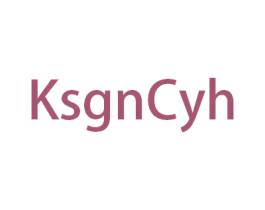 KSGNCYH 商标图样