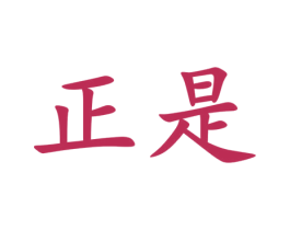正是 商标图样