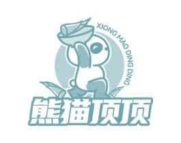 熊猫顶顶 商标图样