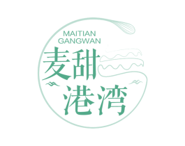 麦甜港湾 商标图样