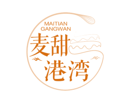 麦甜港湾 商标图样
