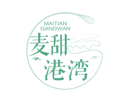 麦甜港湾 商标图样