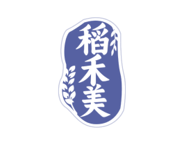 稻禾美 商标图样
