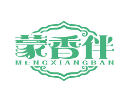 蒙香伴 商标图样