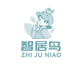 智居鸟 商标图样