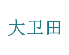 大卫田 商标图样