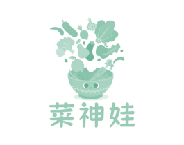 菜神娃 商标图样