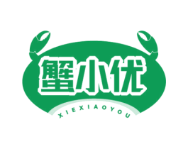 蟹小优 商标图样