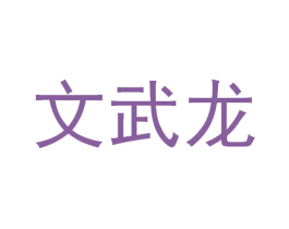 文武龙 商标图样