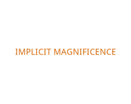 IMPLICITMAGNIFICENCE 商标图样